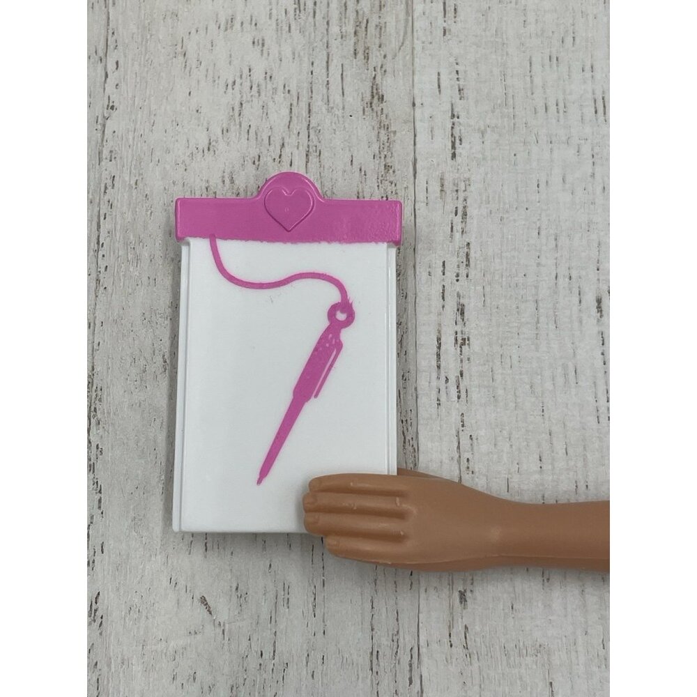 NEW Barbie Careers Teacher Nurse Doctor Doll Clipboard Accessory For Diorama